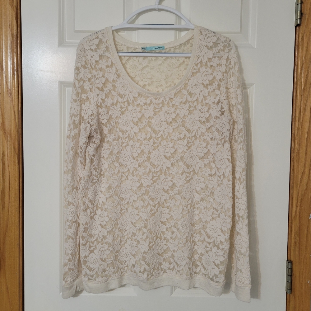 Maurices Lace Blouse